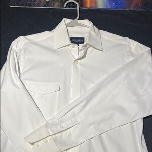 Lucchese Men's Classic White Dress Shirt